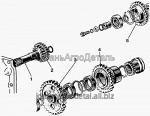 Запчасти для сельхозтехники МТЗ-900 Редуктор привода ВОМ