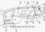 Запчасти для сельхозтехники МТЗ-920.4/952.4 Облицовка