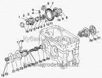 Запчасти для сельхозтехники МТЗ-920.4/952.4 Дифференциал. Стакан подшипников