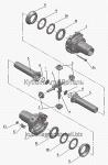 Запчасти для сельхозтехники МТЗ-920.4/952.4 Дифференциал