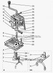 Запчасти для сельхозтехники МТЗ-920.4/952.4 Управлением редуктором
