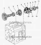 Запчасти для сельхозтехники МТЗ-920.4/952.4 Вторичный вал синхронизированной КП