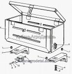 Запчасти для сельхозтехники МТЗ-920.4/952.4 Ящик инструментальный