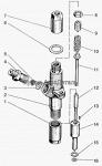 Запчасти для сельхозтехники МТЗ-923 Форсунка