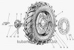 Запчасти для сельхозтехники МТЗ-923 Колеса задние