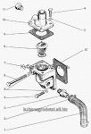 Запчасти для сельхозтехники МТЗ-923 Термостат системы охлаждения