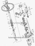 Запчасти для сельхозтехники МТЗ-1222/1523 Колонка рулевая (реверс)