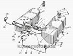 Запчасти для сельхозтехники МТЗ-510/512, 520/522 Баки топливные