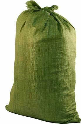 Мешок полипропиленовый зелёный 95х55 вес 55 гр