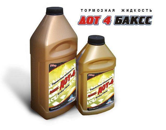 Жидкость тормозная БАКСС ДОТ-4