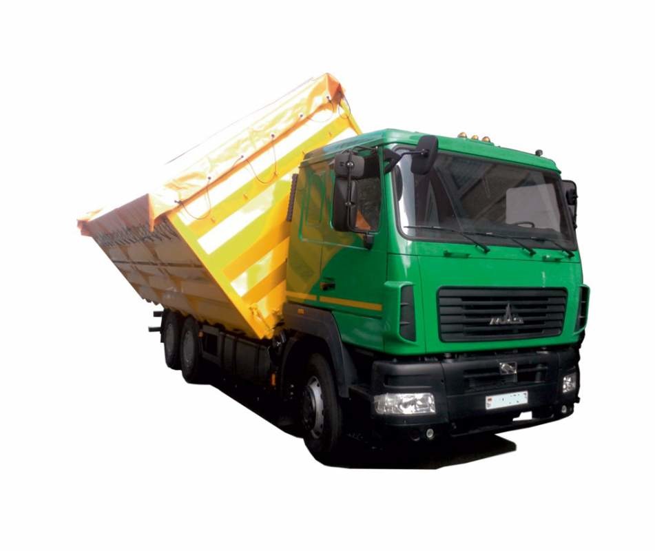 Трехосный автомобиль-самосвал для перевозки зерна МАЗ-650108-225-000