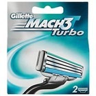 Кассета для станков для бритья Gillette MACH 3 Turbo (2 шт)