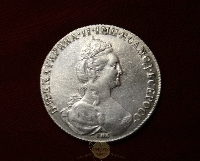 1 рубль, 1778 год, СПБ