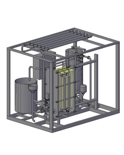 Модульная пастеризационно - охладительная установка МПОУ
