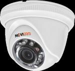 "NOVIcam 87CR Видеокамера цветная купольная высокого разрешения, матрица NAVIGATOR PIXEL PLUS 1/3", 0.1 люкс, 600 ТВ линий, ИК подсветка 7м, механичекий ИК фильтр, 12v DC, объектив 2.8 или 3.6мм"