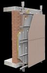 Межэтажная фасадная система ZIAS MAXIMA 100.02: для облицовки зданий фиброцементными панелями