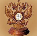 Часы настольные сувенирные   герб РФ
