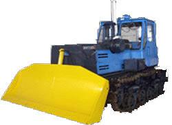 Навесное бульдозерное оборудование для тракторов типа ХТЗ Т-150 ОБ-05.00.000