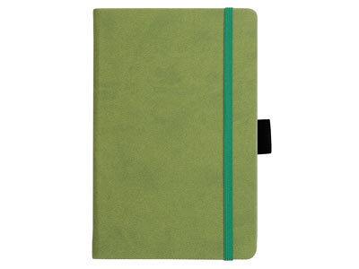 NG Записная книга Portobello (линейка) с кармашком, RIGEL, 9*14 см, зеленый