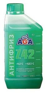 AGA-048Z 42 Антифриз (зеленый) -42С до +123С 946мл./1кг..PREMIX