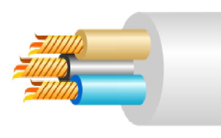 Установочные провода изоляция. Поливинилхлоридная изоляция. Поливинилхлоридные (ПВХ) оболочки для кабелей. Скрученная медная жила.