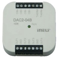 Преобразователь цифровой - аналоговый 0(1)-10V DAC2-04B системы  INELS