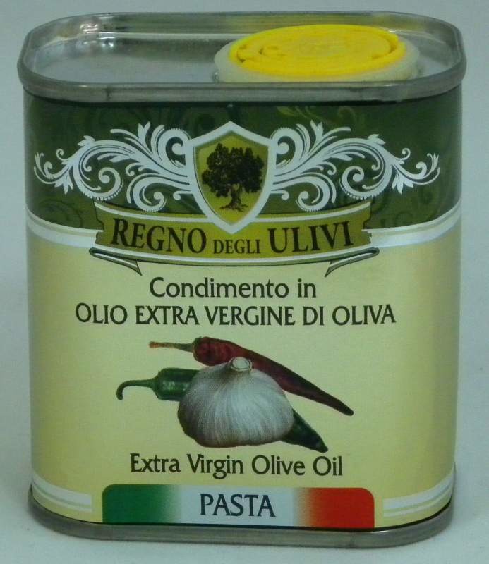 Масло оливковое экстра вирджин для пасты, 150мл, жесть
