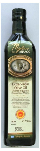 Оливковое масло Extra Virgin Olive Oil P.D.O. 750 мл, стекло