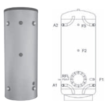 Буферные водонагреватели для отопительных систем PSH / PSH-F