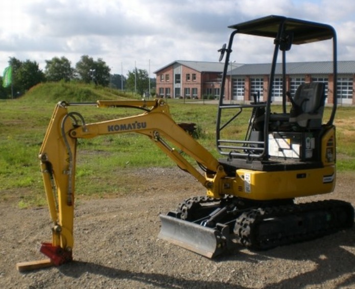 Миниэкскаватор Komatsu PC14R-3 HS 2011 160H