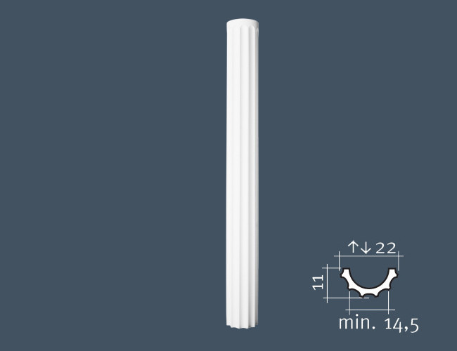 Колонны и полуколонны из полиуретана ORAC LUXXUS
