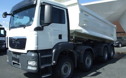 Cамосвал MAN TGS 41.440 8х4 BBK, кузов 17м3