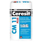 Ceresit СМ 11 Plus. Клей для крепления керамической плитки для внутренних и наружных работ и для керамогранита для внутренних работ