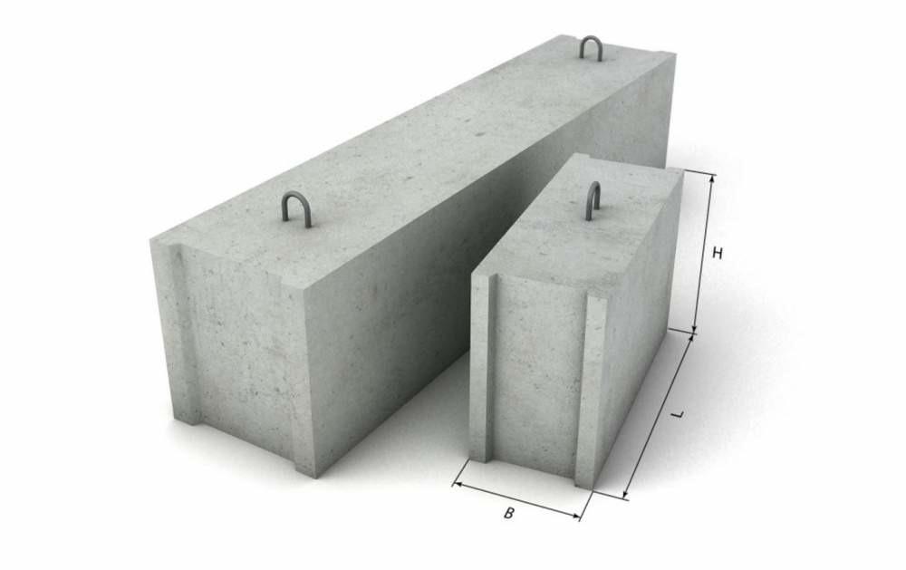Фундаментные блоки, стеновые ФБС 24-5-6