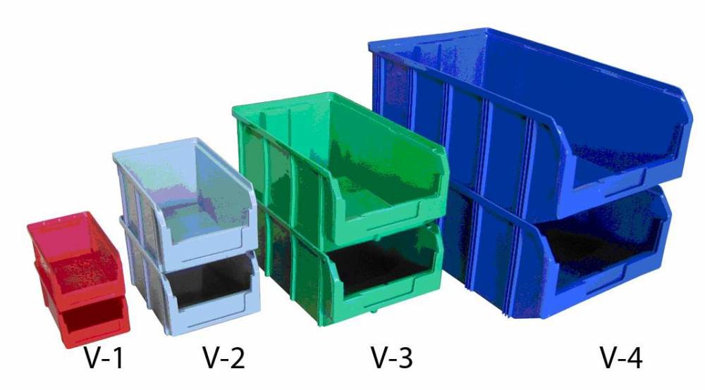 Пластиковые ящики под мелкие изделия