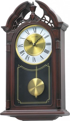Настенные часы с маятником RHYTHM CMJ526NR06