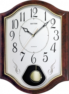 Настенные часы с маятником RHYTHM CMJ494NR06