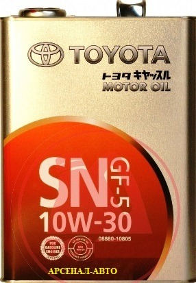 Масло Toyota 10w30 SN / Тойота 10/30
