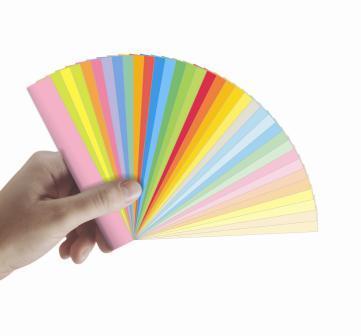 Наборы цветной бумаги