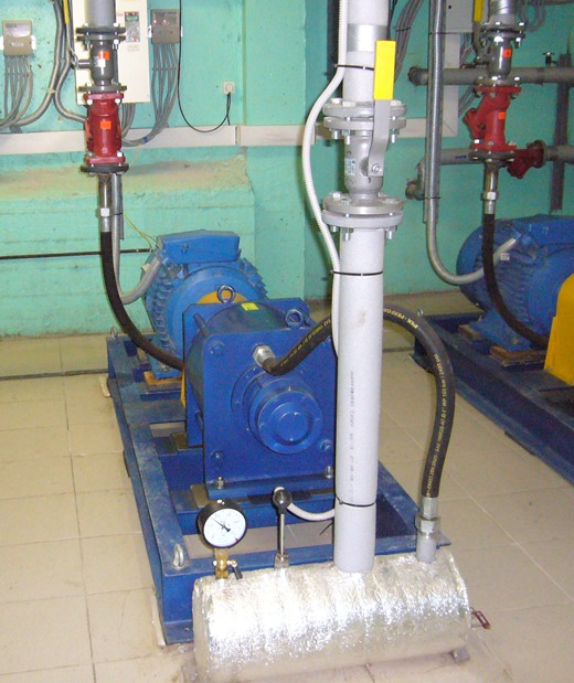 Индивидуальные системы водяного отопления, насос - теплогенератор НТГ- 090