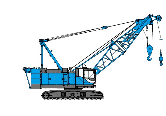 Гусеничный кран Kobelco CKS800