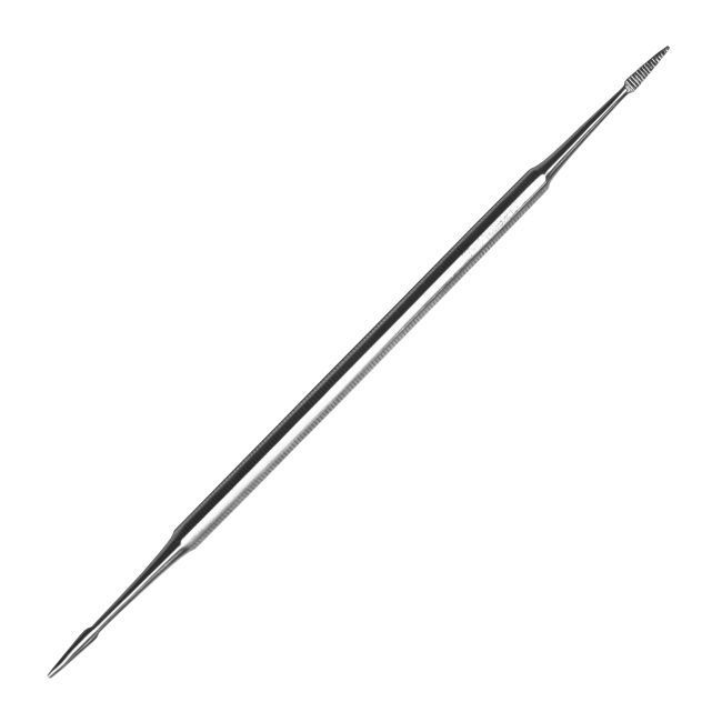 Металлическая палочка для педикюра с пилкой для вросшего ногтя