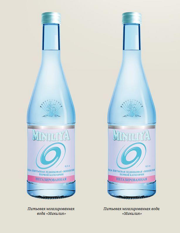 Питьевая негазированная вода «Минилия», Питьевая негазированная вода   «Минилия»