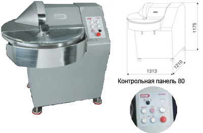 Куттер Titane 80v