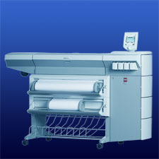 Широкоформатная полноцветная система печати Осе TCS300.