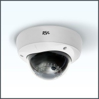 Антивандальная камера видеонаблюдения с ИК-подсветкой RVi-125 (2.8-12 мм)