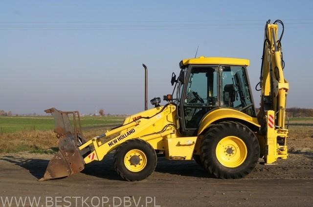 Экскаватор New Holland LB110 , KLIMA