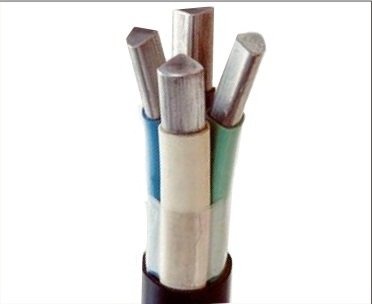 АВВГ — кабель силовой для стационарной прокладки на напряжение до 35 кВ, с пластмассовой изоляцией.