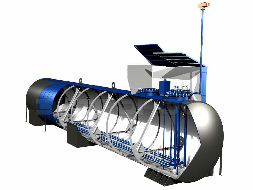 Резервуары стальные для нефтепродуктов