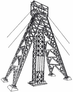 Металлоконструкции надшахтных копров